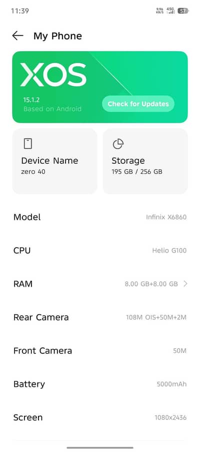 Infinix Zero 40