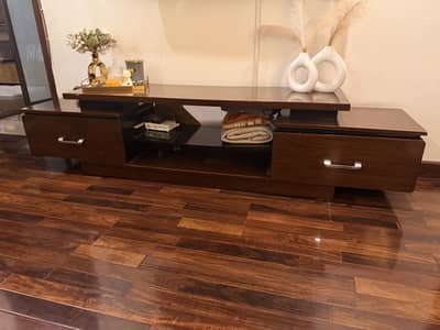 Wooden Tv console table