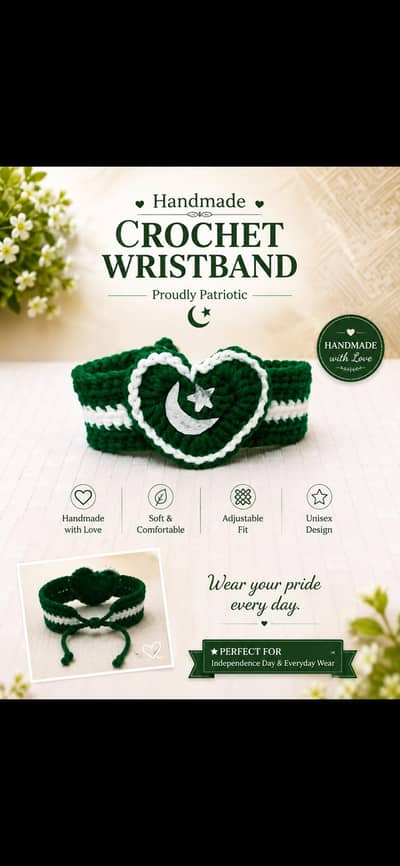 Crochet Handmade Band