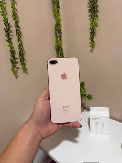 Iphone 8 plus pta approved 256gb 0370+3660+434