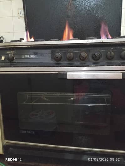 oven sky flame