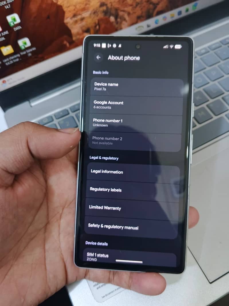 Google pixel 7a 1