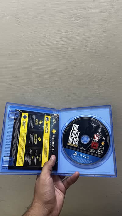 The Last of us part 1 ps4 game cd disk lou 1 tlou1