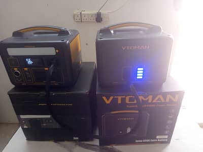 VTOMAN Jump 600X Portable Power Station with Extra Battery 600W/939Wh