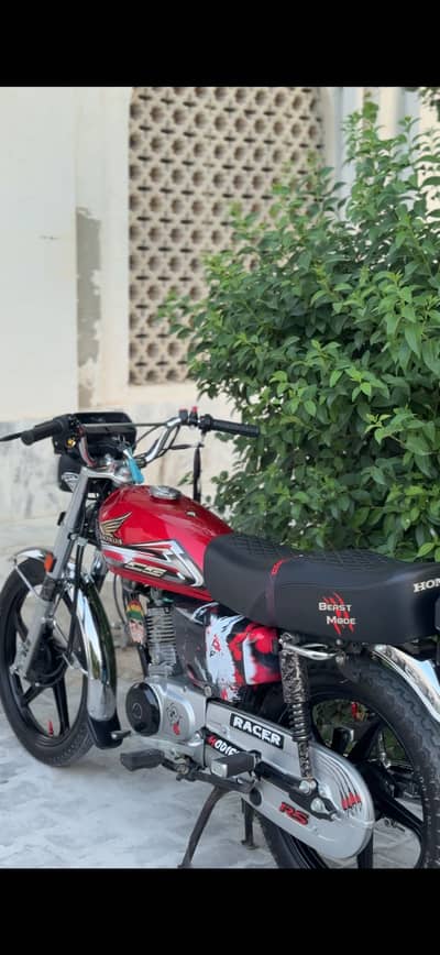 Honda cg 125 in orignal condition with double saman