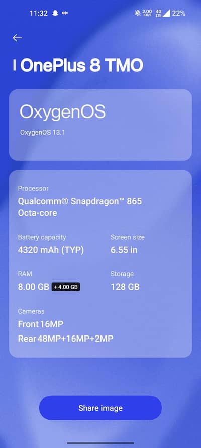One Plus 8 TMO