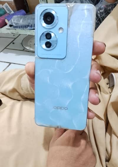 oppo Reno 11 f 8 ram hai 256 storage hai