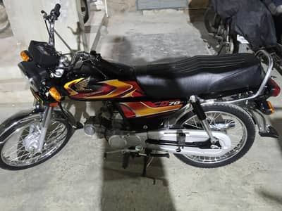 Honda CD 70 Black beauty