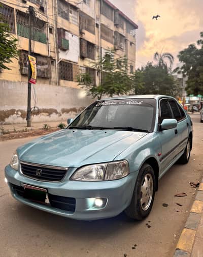 Honda City EXI-S 2002 model in pristine condition