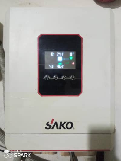 SAKO SUNON ECO 6.2KW HYBRID SOLAR INVERTER +4LIQUID  BATTERIES 115AH