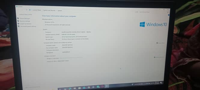 Lenovo Laptop 8+256SSD with Charger