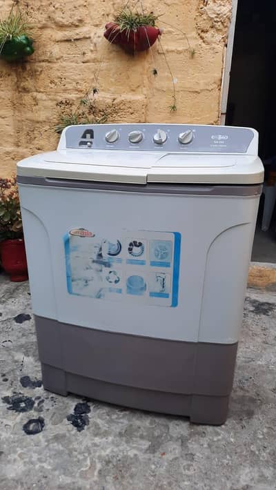 Super Asia SA-242 Twin Tub Washing Machine & Spinner – Urgent Sale!