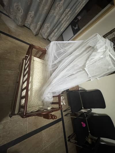 baby cot with mosquito net