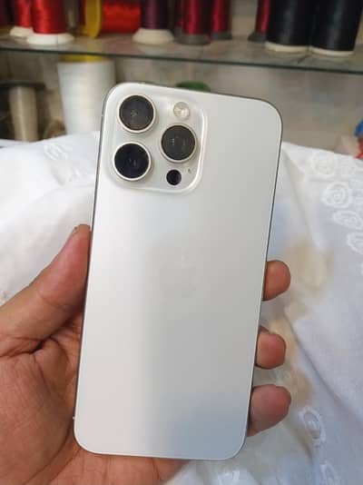 Apple iPhone 15 Pro Max | white titanium | complete box |03355255557
