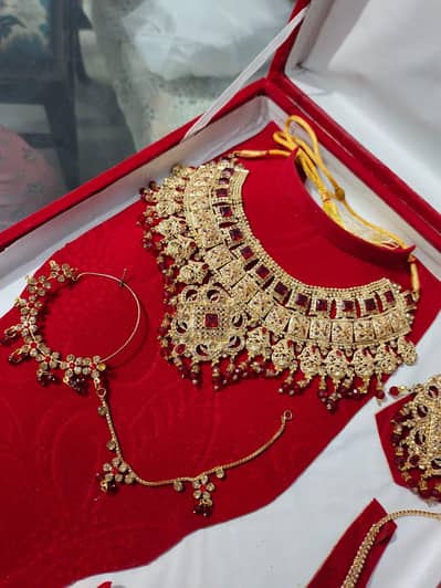 Artificial Full Bridal Jewelry Set