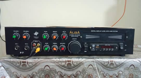3 Way woofer with Amplifier