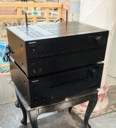 2x ONKYO TX-NR 646 \ 656 DOLBY ATMOS Home Theater Amplifier (JBL Denon