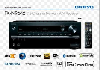 2x ONKYO TX-NR 646 \ 656 DOLBY ATMOS Home Theater Amplifier (JBL Denon
