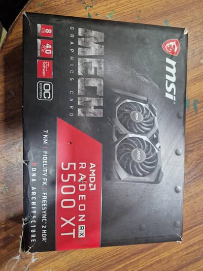 MSI Radeon RX 5500XT 8GB