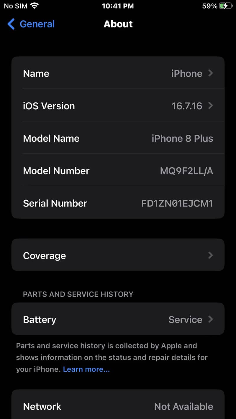 iPhone 8plus 0