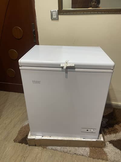 Haier single door deep freezer
