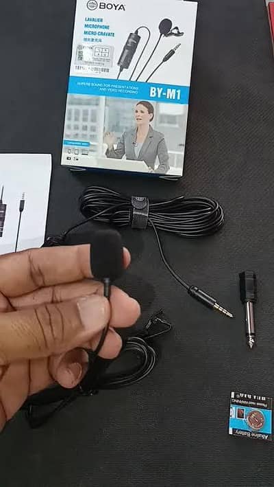 boya by m1 mic (only used once)