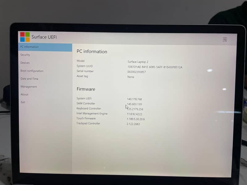 surface laptop 1