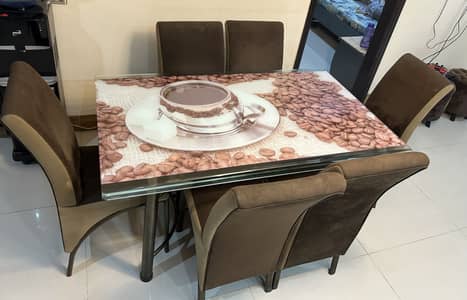 6 seater dining table