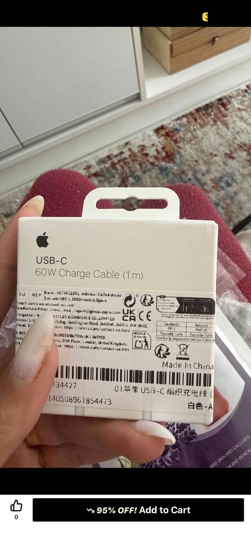 New iphone c type cable 2