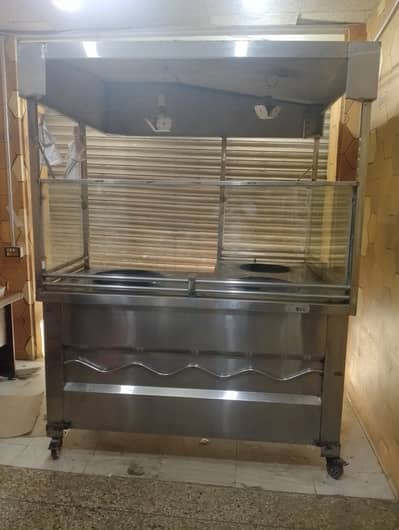 Pure Stainless Steel Biryani Counter