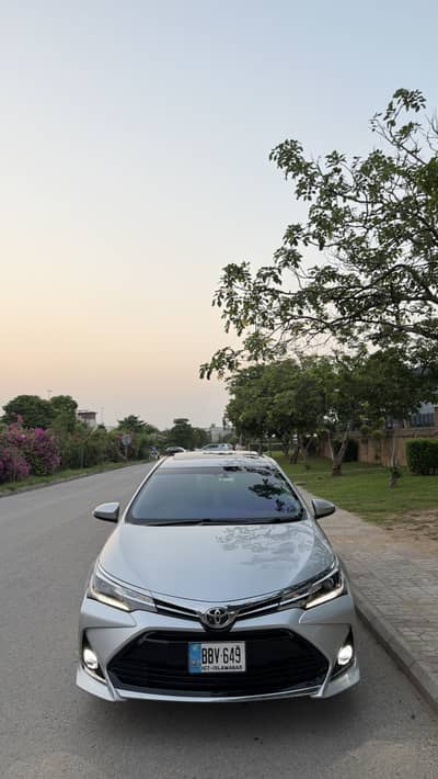 Toyota Altis Grande Black Interior 2022