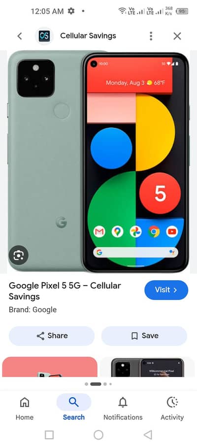 Google pixel 5