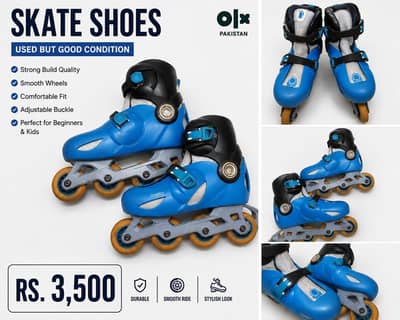 imported American skate blue colour. .