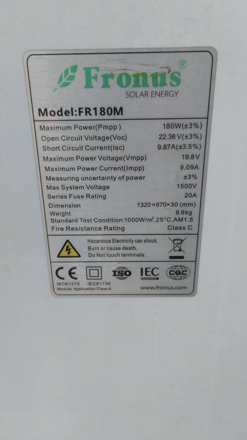 Solar panel 1