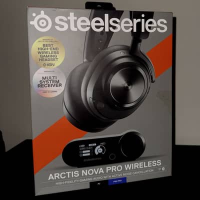 Steelseries Arctis Nova Pro Wireless | Complete Box | With Extras