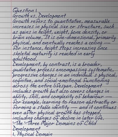 AIOU spring season assignment 9 july child development assign 1 and 2