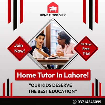 Home tutoring in lahore