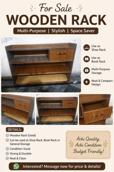 Wood rack