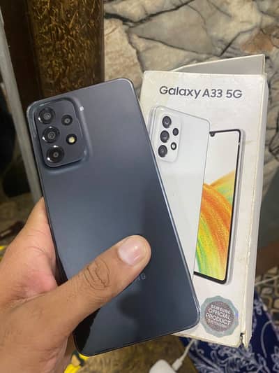 Samsung Mobile A33 5G 8+8ram display finger