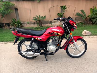 Suzuki GD 110S 2024 model 13500 km driven only like new bike
