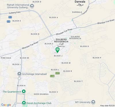 1 Kanal Top Level Location Plot Available For Sale On Investor Rate In Gulberg Greens