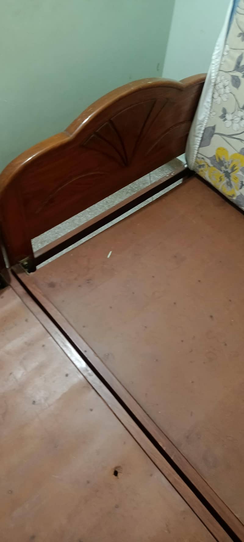 Two single bed shesham 3