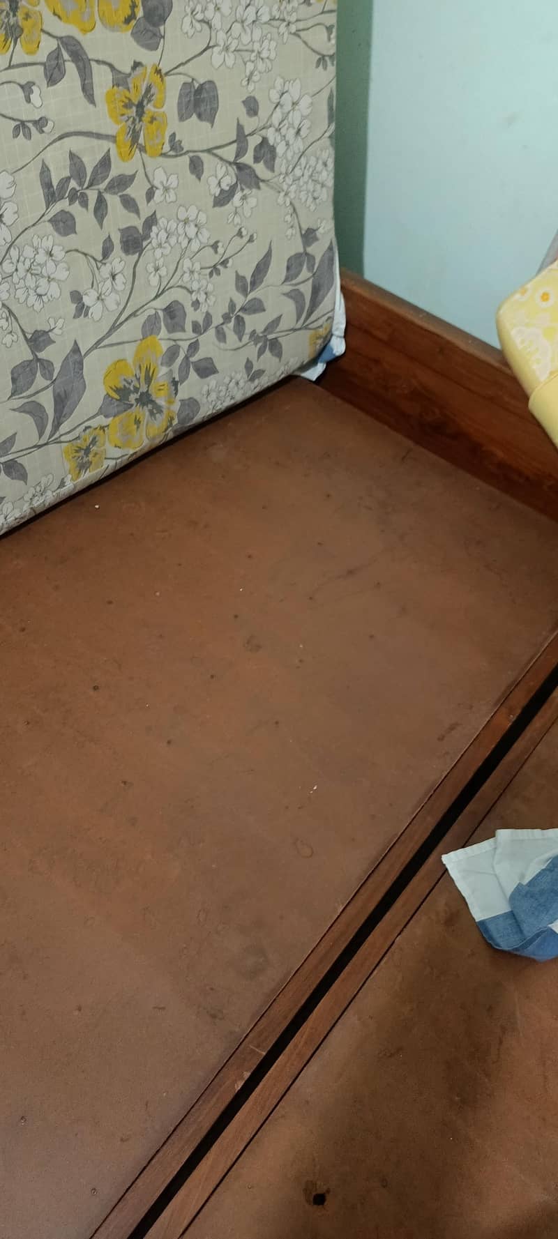 Two single bed shesham 4