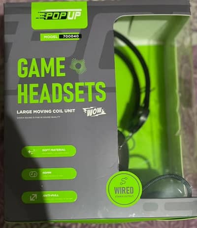 New imported headset