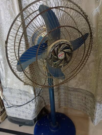 solar pedestal fan