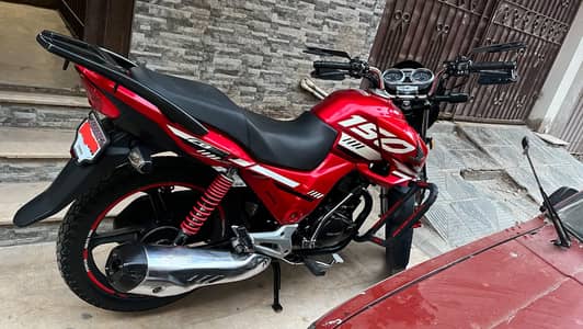 Honda CB150F 2024 – Red | Excellent Condition