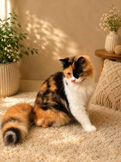 Female persian cat / Age 9 months