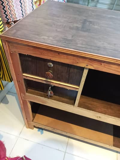Wooden Display Counter