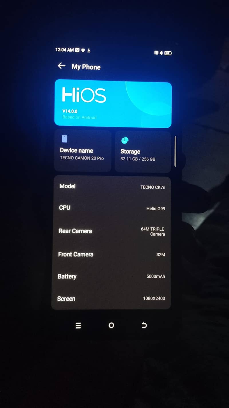 Tecno CAMON 20 Pro 0