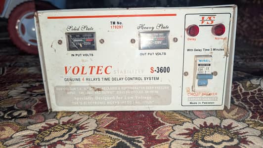 VOLTEC S-3600 Stabilizer